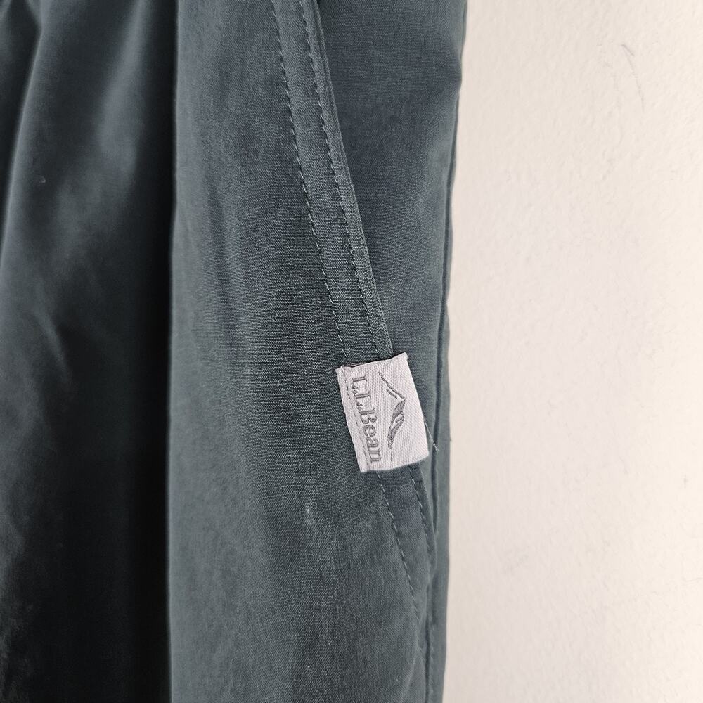L.L Bean Multisport Pants Men's XL 30" Green Stretch Hiking Travel Lightweight - Picture 10 of 12